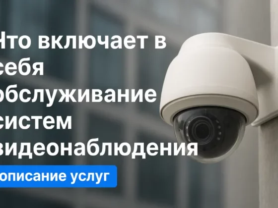 обслуживание систем видеонаблюдения