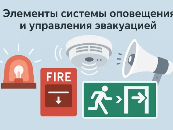 Система оповещения и управления эвакуацией