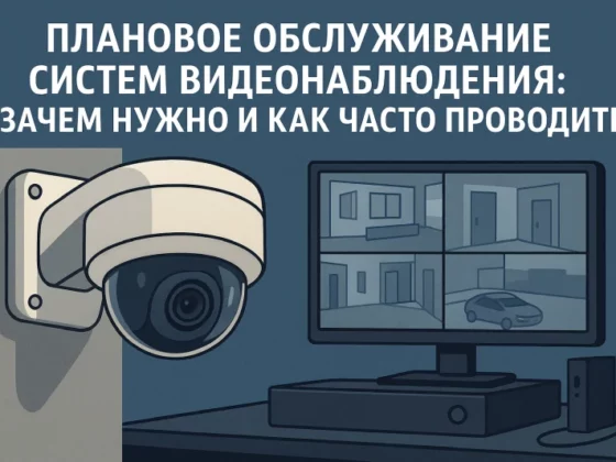 Плановое обслуживание систем видеонаблюдения - зачем нужно и как часто проводить